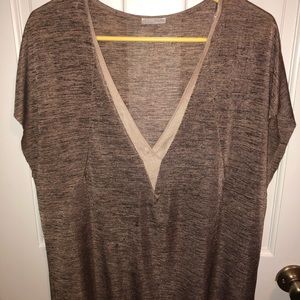 V-neck top